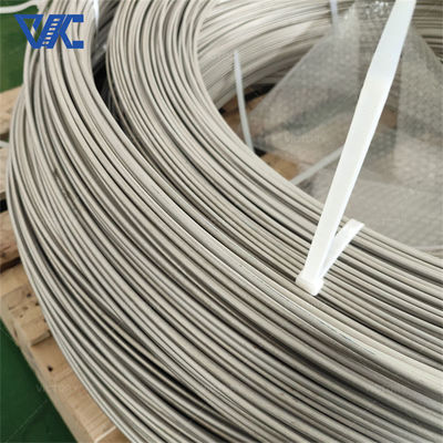 Parlak / Asitli Beyaz Yüzey FeCrAl Alaşımı 0Cr19Al3 Fırın Isıtması İçin Elektrik Direnci Yuvarlak Tel
